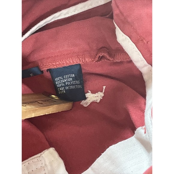 Vintage Polo Ralph Lauren Men Sz 30 Embroidered Logo Bermuda Pleated Tyler Short - Picture 8 of 9